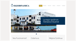 Desktop Screenshot of oleodinamicapue.com
